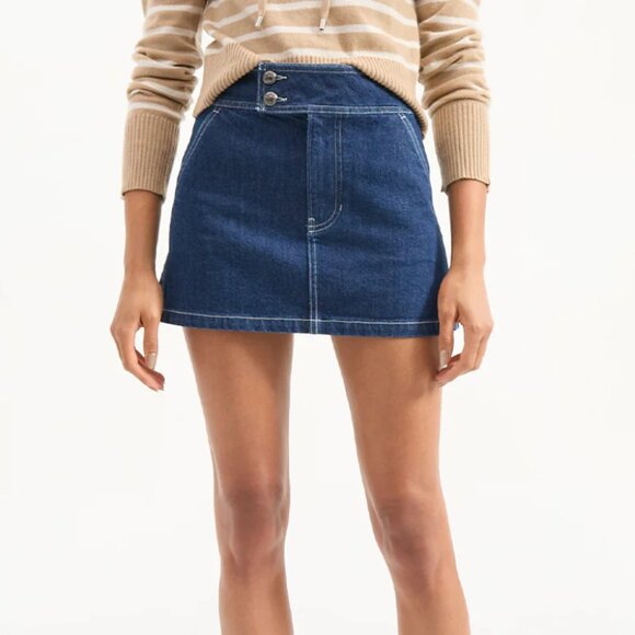 Bowen Denim Mini Skirt - Picture 5 of 5